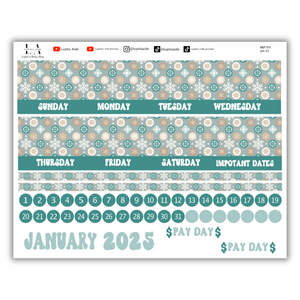 Winter Season - The Budget Mom BBP Book Planner January 2025