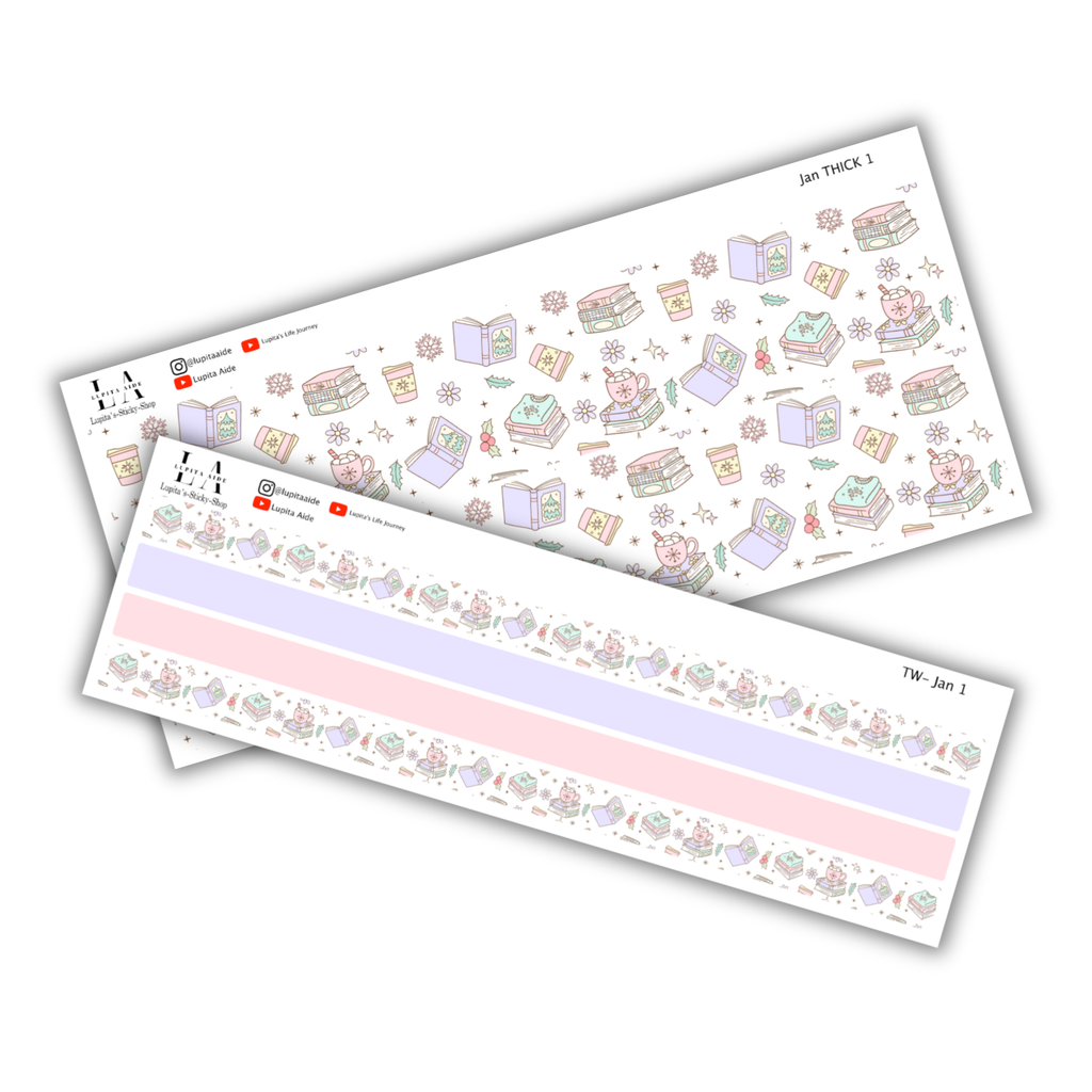 Booked & Cozy - WASHI (January)