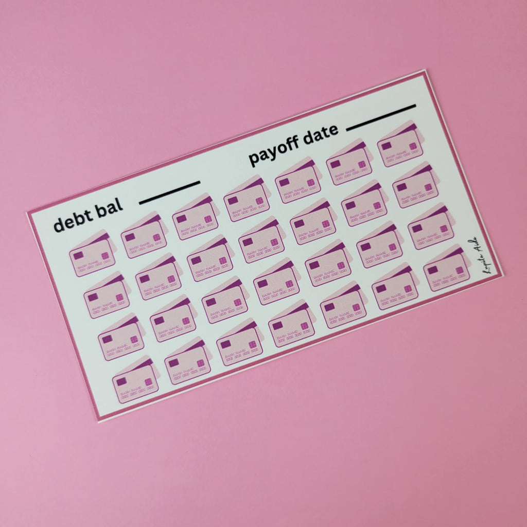 Cash Envelope Sticker Numbers – Lupita's-Sticky-Shop