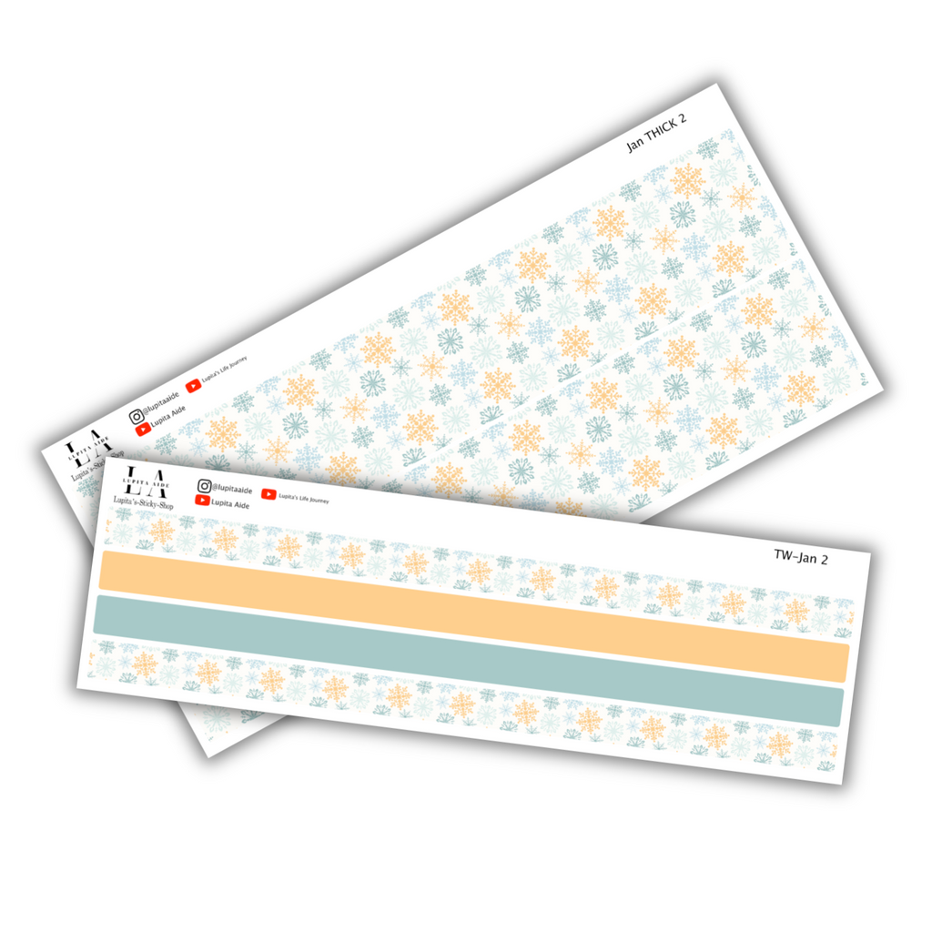 Snowflake Season - WASHI (January)