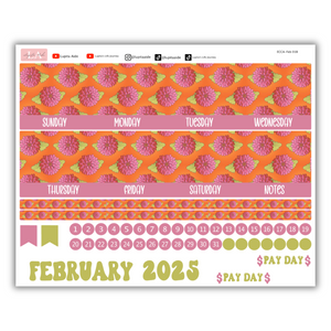 12 Month Erin Condren January-December 2025 Calendar Kits 8.5 x 11