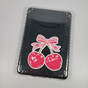 Bow & Cherry Sticker