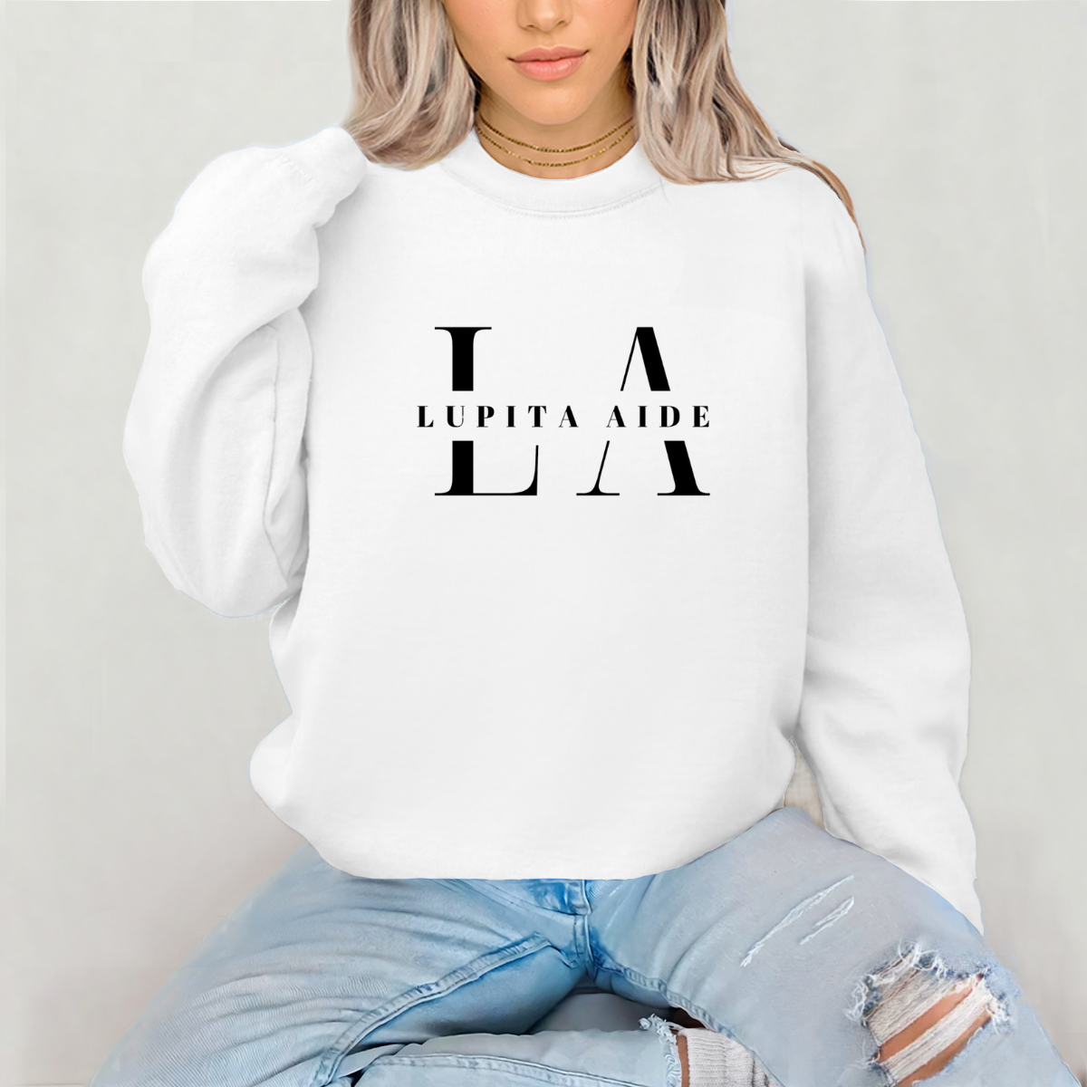 Lupita Aide Crew Neck