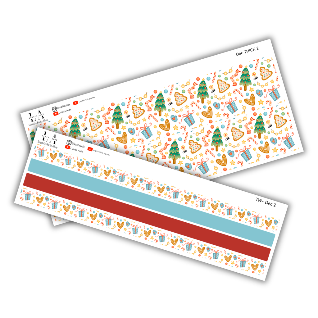 Christmas Spirit - WASHI (December)