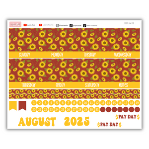 12 Month Erin Condren January-December 2025 Calendar Kits 8.5 x 11