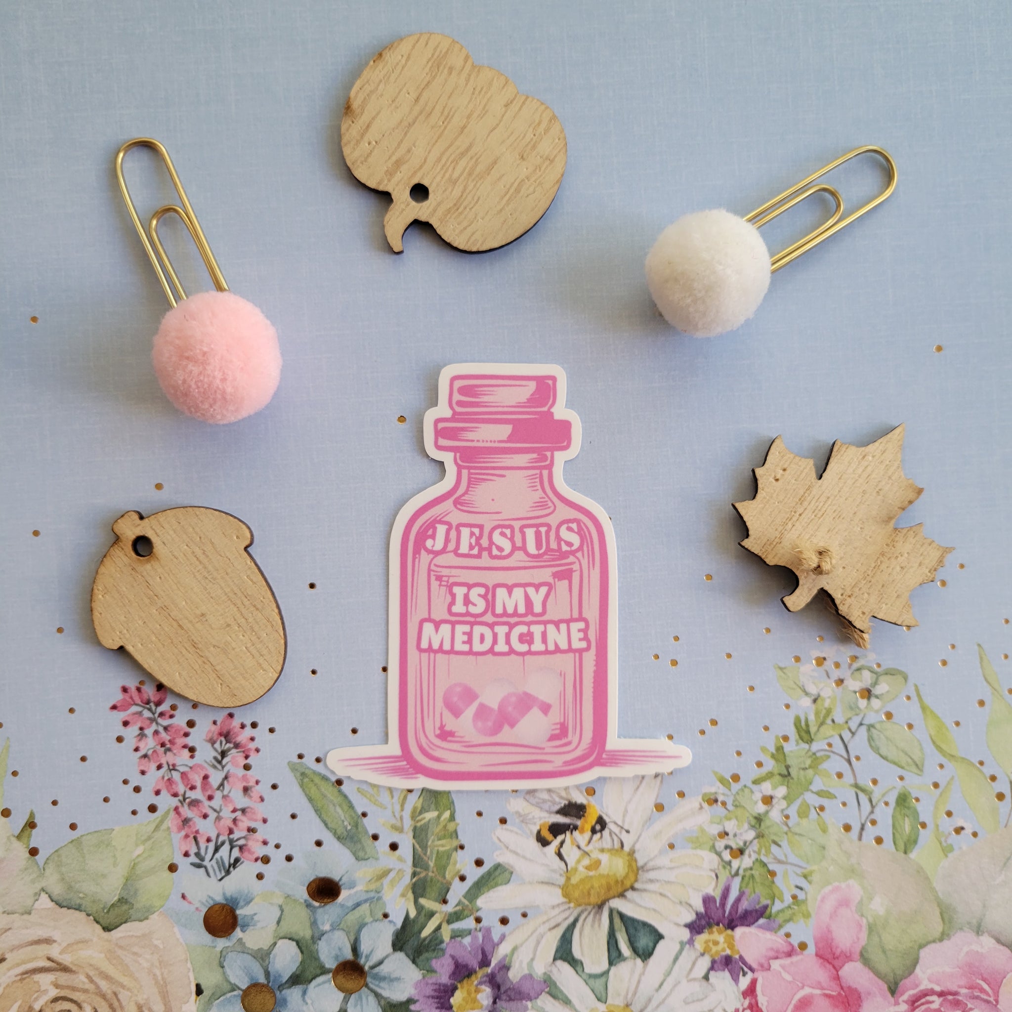 JESUS IS MY MEDICINE Pink