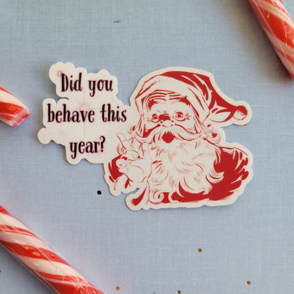 Did you behave this year?