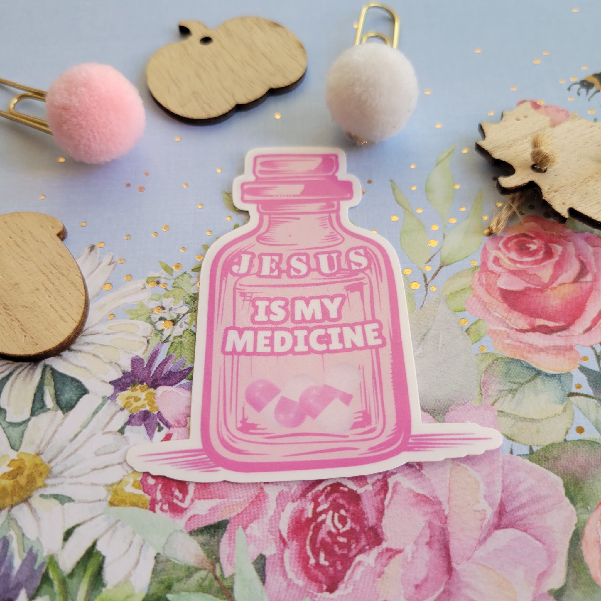 JESUS IS MY MEDICINE Pink