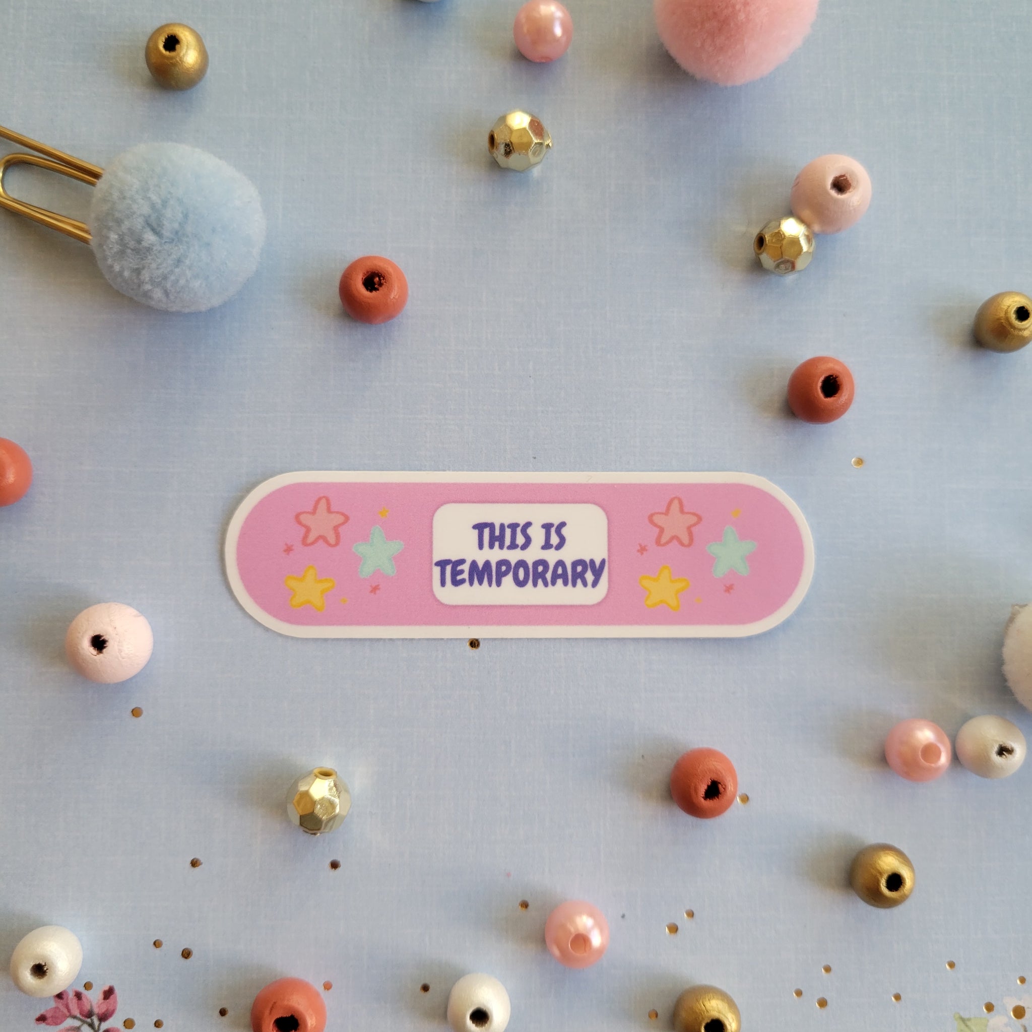 THIS IS TEMPORARY Band Aid