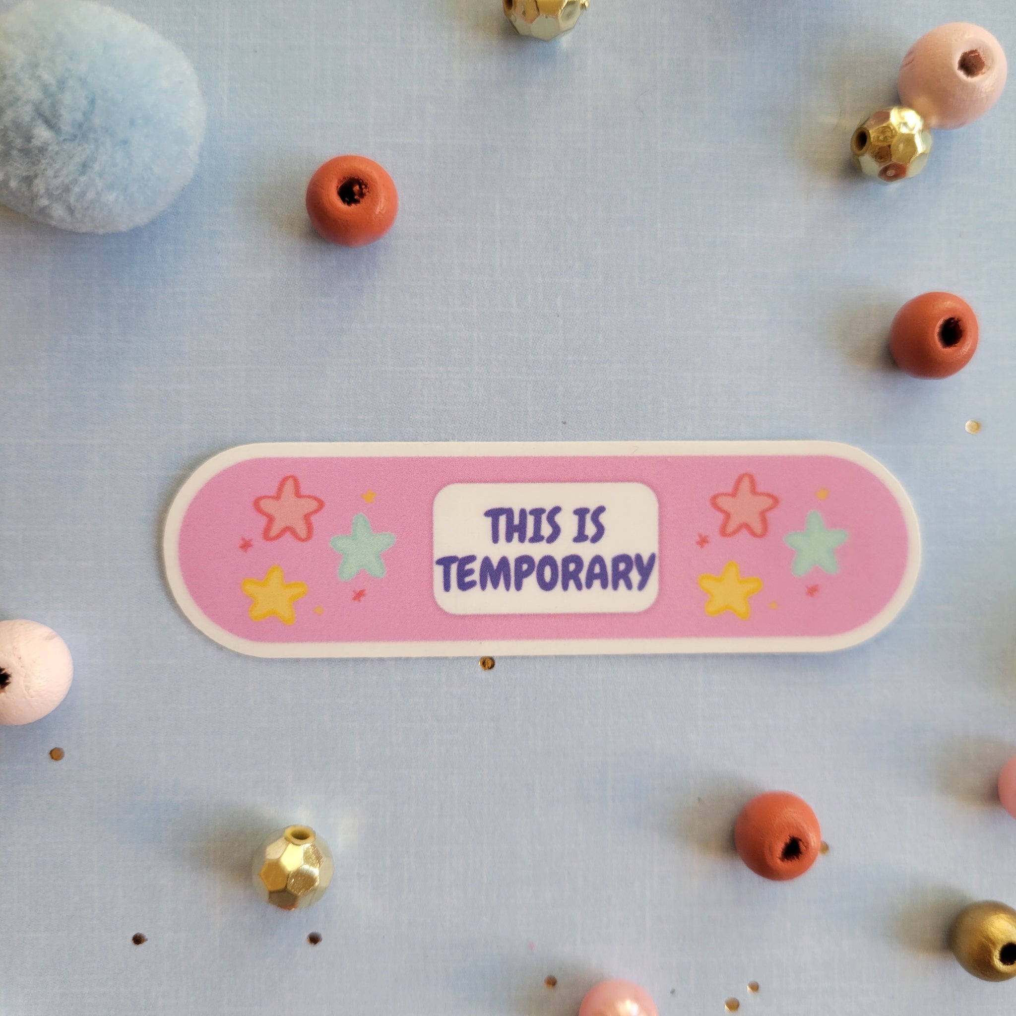 THIS IS TEMPORARY Band Aid