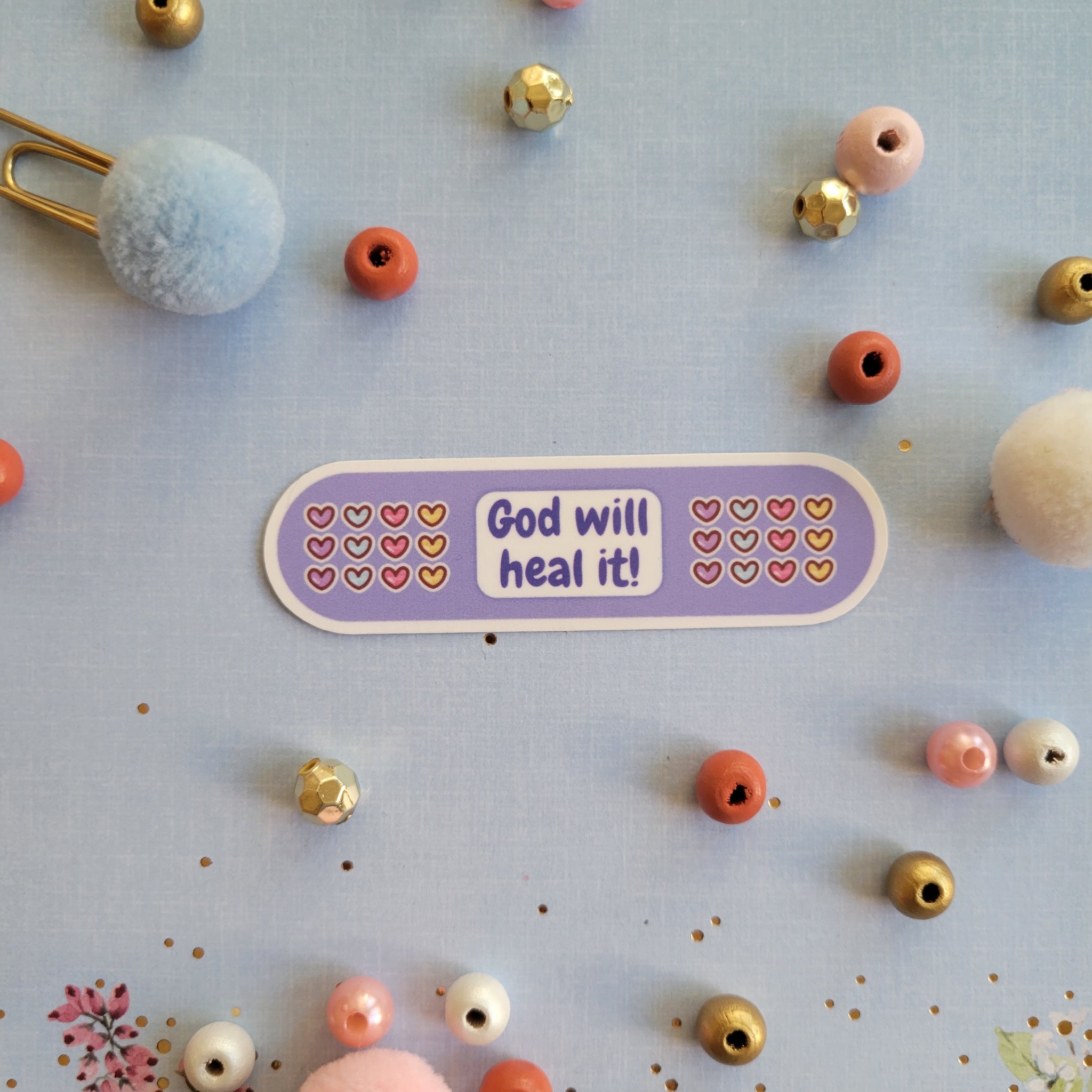 God will heal it! Band Aid