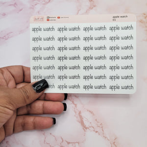 apple watch - script