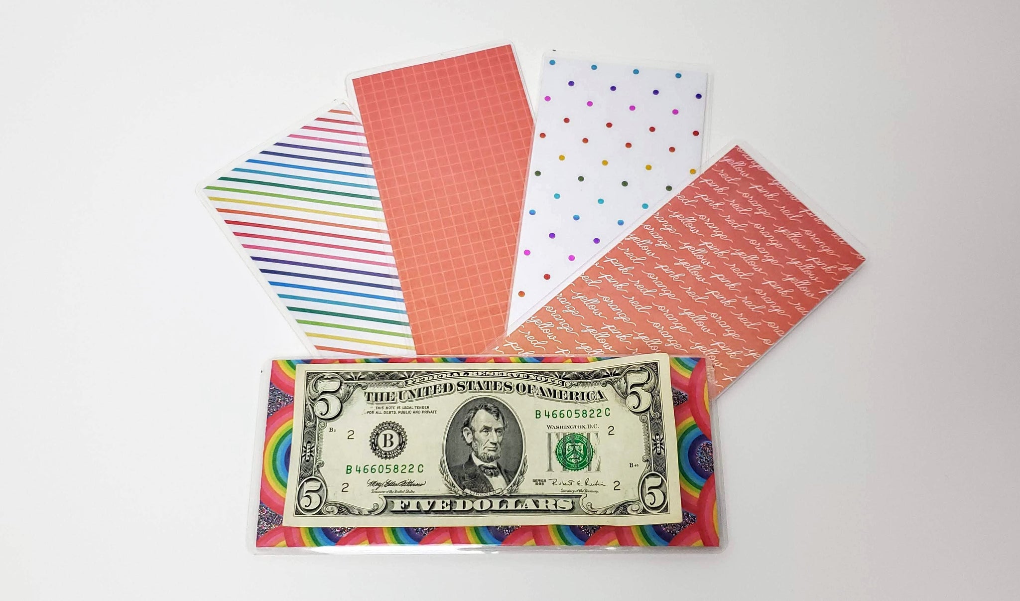 Rainbow Love Cash Envelopes