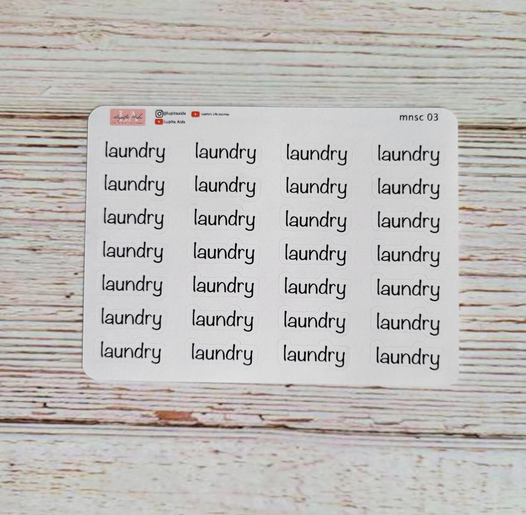 laundry - Script