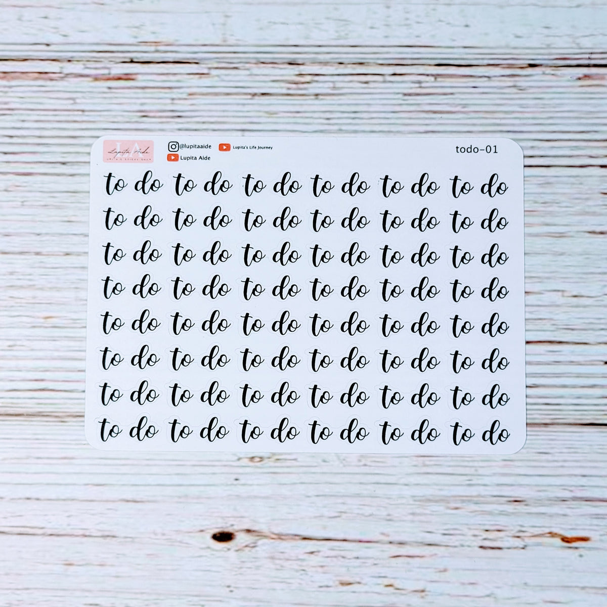 to do - Script – Lupita's-Sticky-Shop