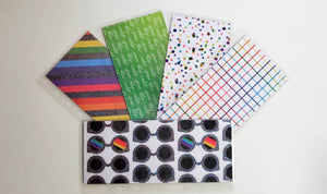 Rainbow Cash Envelopes (hole Punched only)